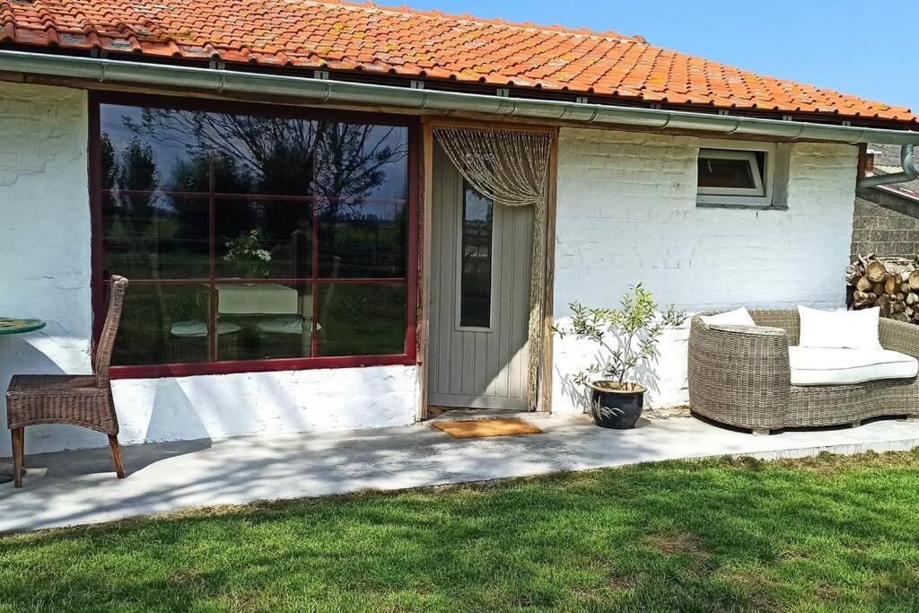 Korentil . Cosy House With Private Garden De Haan Kültér fotó